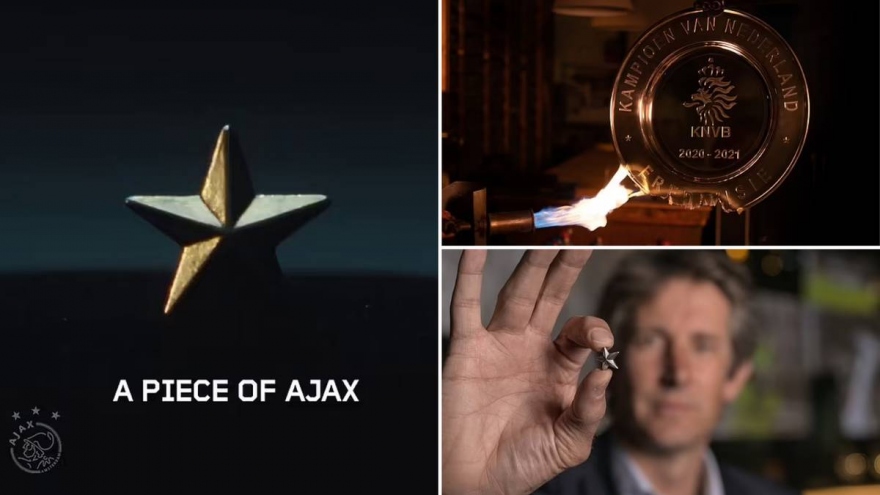 Ajax "nấu" cúp vô địch làm quà tặng cho người hâm mộ